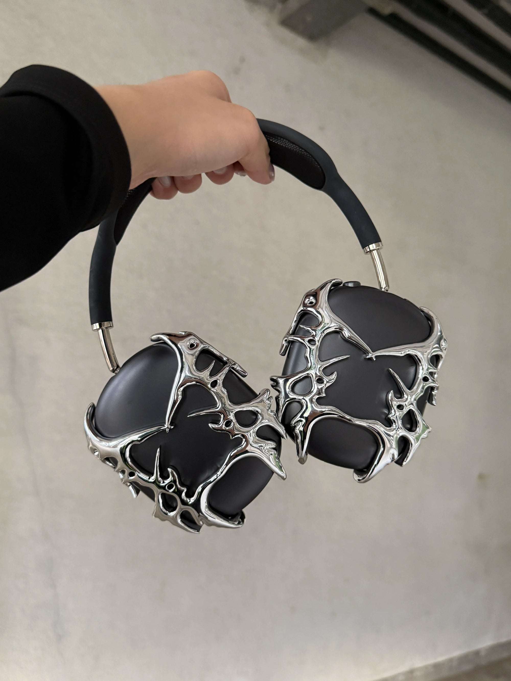Liquid Metal Butterfly Headphones