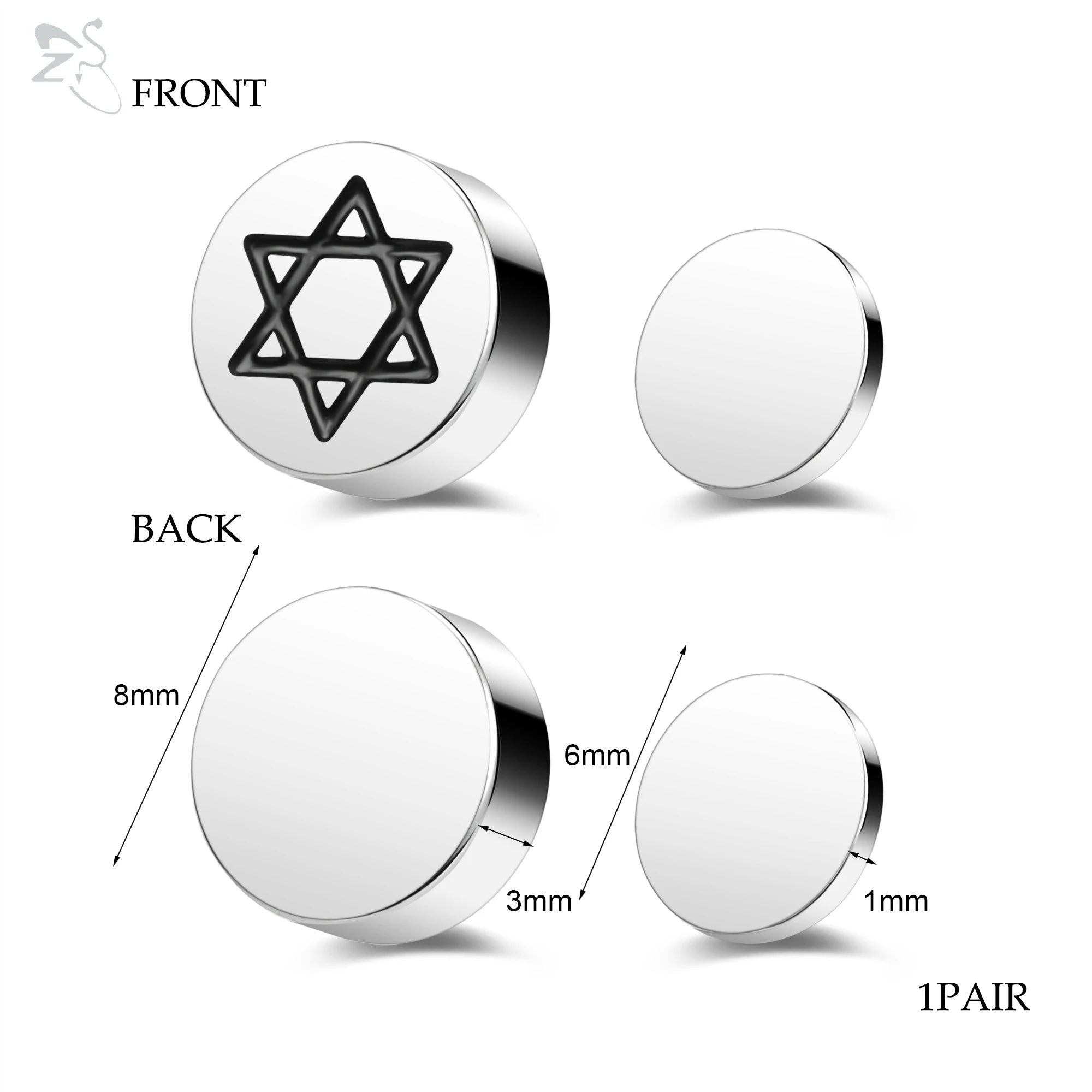 Symbolic Magnet Earring