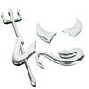 Liquid Metal Demon Sticker