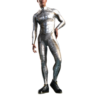 Robot Man Costume - Silver / S / International