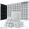 Acoustic Panels With A Square Pattern