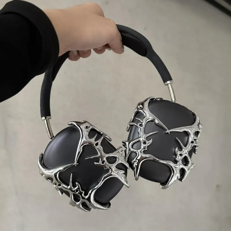 Liquid Metal Butterfly Headphones