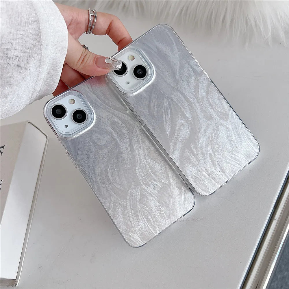 Liquid Metal Brush Phonecase