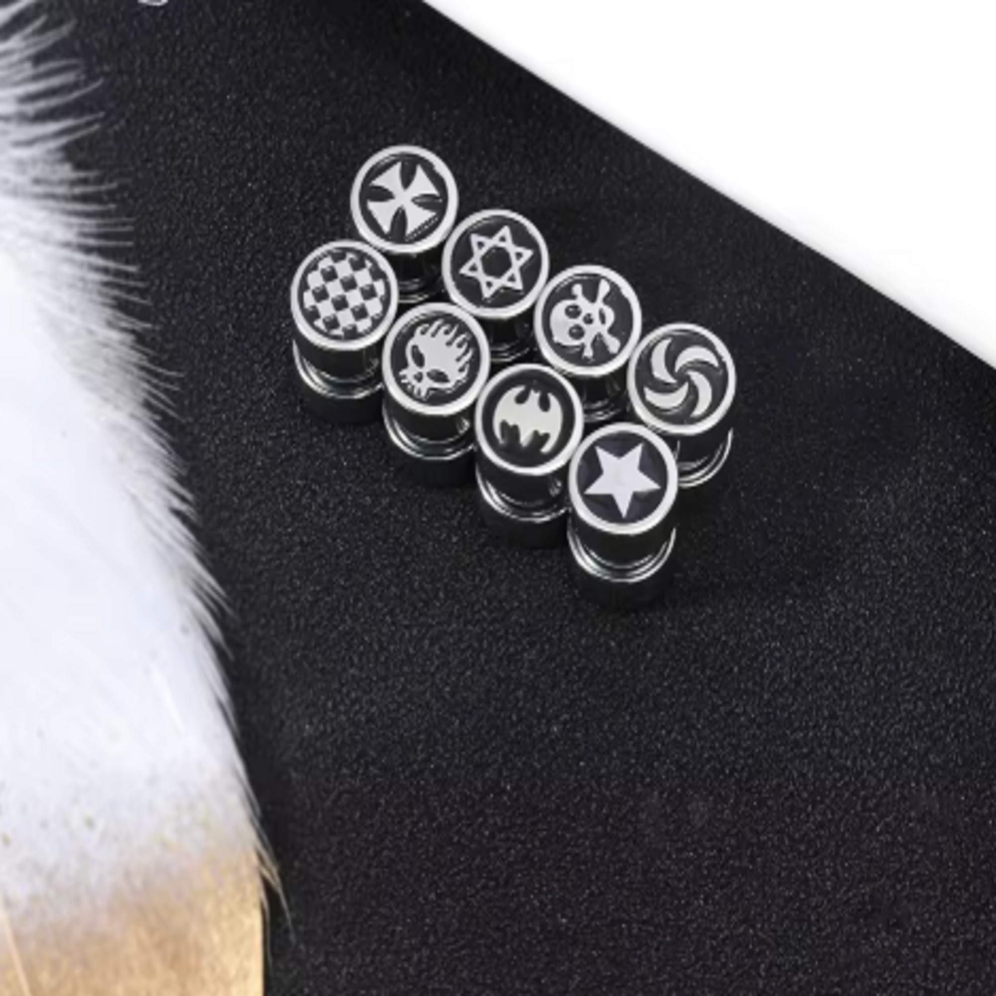 Symbolic Magnet Earring